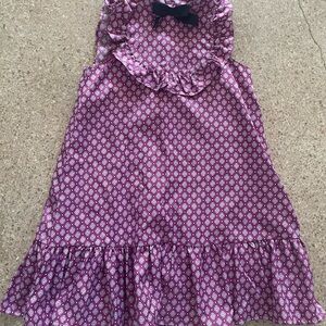 Janie and Jack Pink Patterned Dress